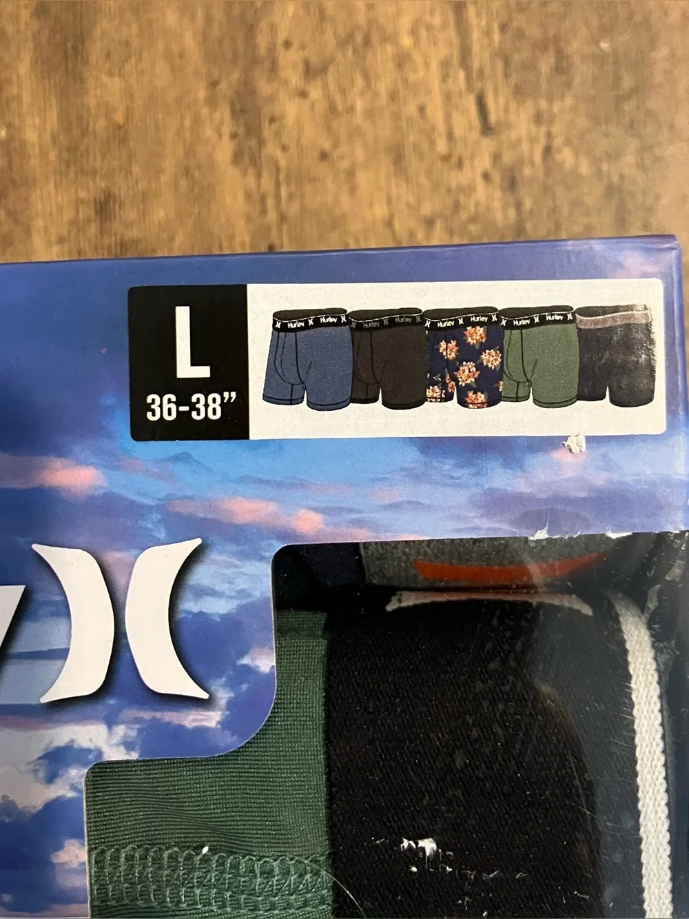 Hurley boxer briefs 5x